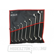 8 darabos DIN 838 kulcskészlet vinyl tokban (6x7 - 30x32mm) (4CZ-838-508) gallery main image