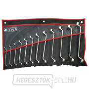 12 darabos DIN 838 kulcskészlet vinyl tokban (6x7 -30x32mm) gallery main image