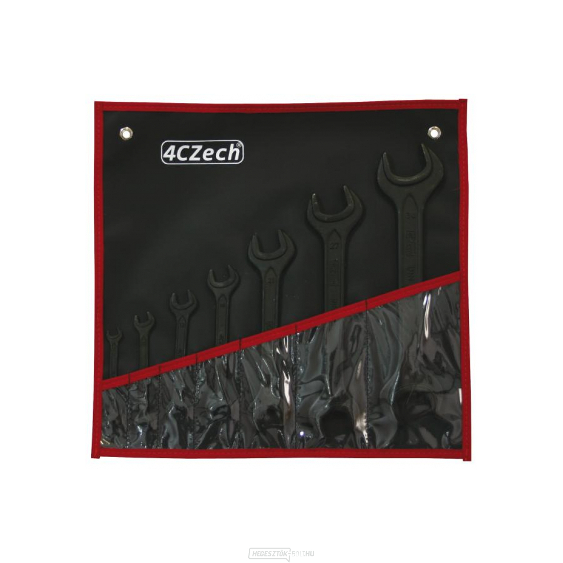 7 darabos DIN 895-ös kulcskészlet vinyl tokban (4CZ-895-507A)