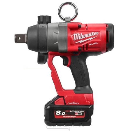 Milwaukee M18 ütvecsavaros csavarkulcs rögzítőgyűrűvel ONEFHIWF1-802X