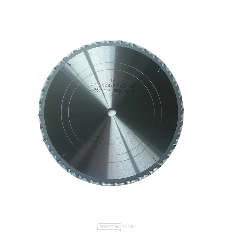 Fűrészlap a PPD-550 TCT-hez (szeletelt)