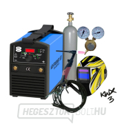 1500 HF-es készlet + kábelek + sisak + fáklya + nyomáscsökkentő + teli ARGON palack 1500 HF-es készlet + kábelek + sisak + fáklya + nyomáscsökkentő + teli ARGON palack gallery main image