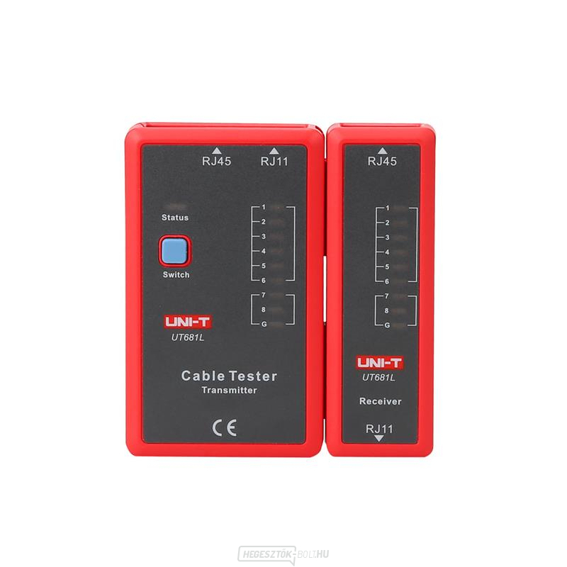 UNI-T UT681L kábeltesztelő (RJ45, RJ11)