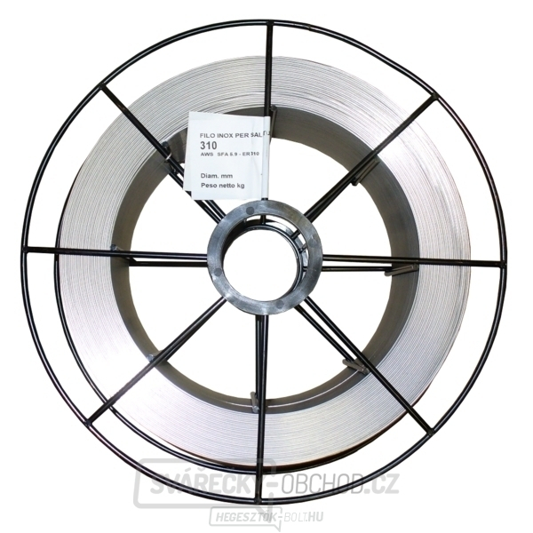 Hegesztőhuzal ALSi5 1,0 mm alumínium MIG 7kg Hegesztőhuzal ALSi5 1,0 mm alumínium MIG 7kg gallery main image