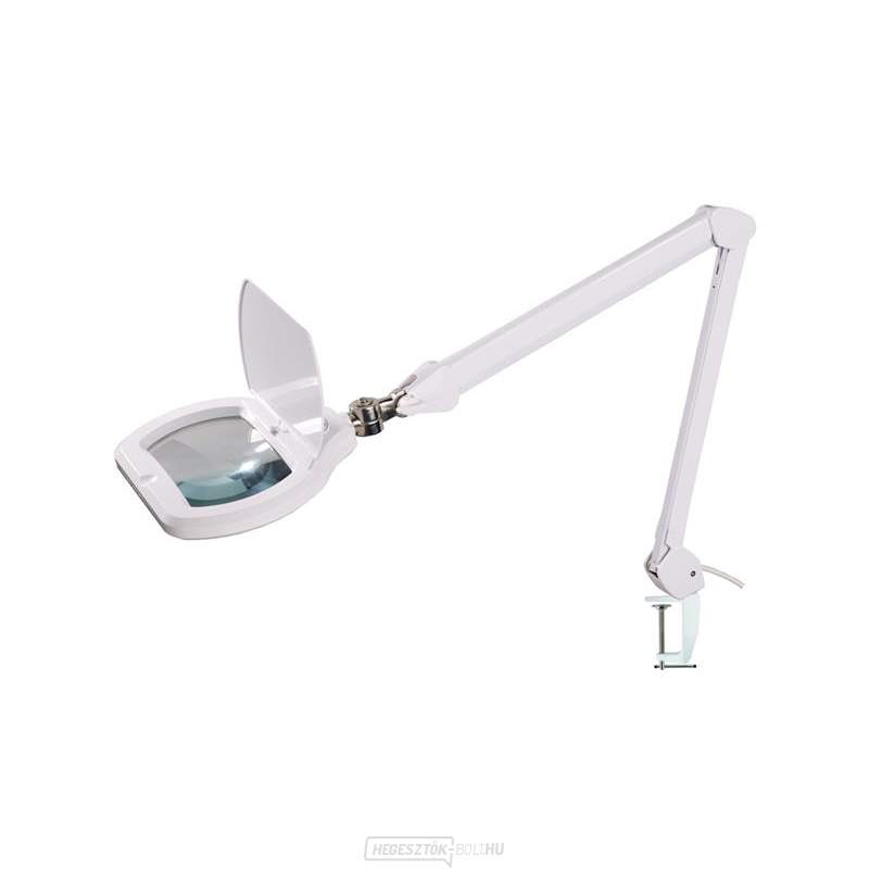 Nagyító asztal téglalap ( bilincs ) 3diop. SMD LED( 72x) fehér 8071