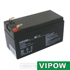 Ólomsavas akkumulátor 12V 1.3Ah VIPOW