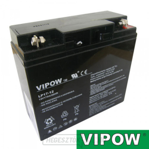 Ólomsavas akkumulátor 12V 17Ah VIPOW