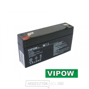 Ólomsavas akkumulátor 6V 1.3Ah VIPOW