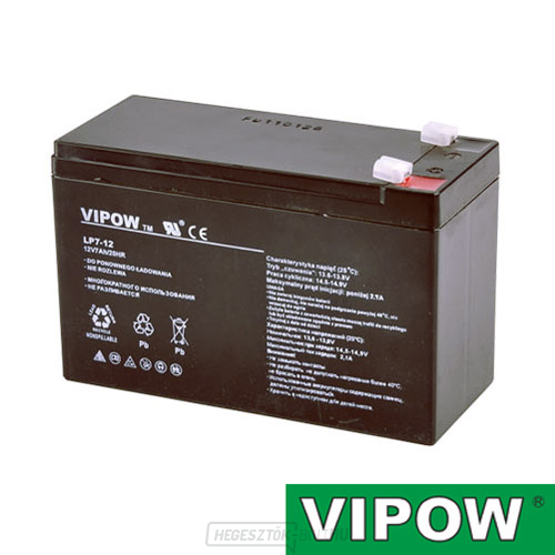 Ólomsavas akkumulátor 12V 7.0Ah VIPOW