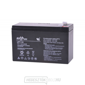 Ólomsavas akkumulátor 12V 7.5Ah REBEL Ólomsavas akkumulátor 12V 7.5Ah REBEL gallery main image