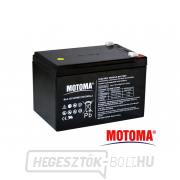 12V 12Ah MOTOMA ólomakkumulátor elektromos motorok számára gallery main image