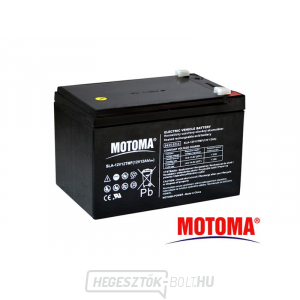 12V 12Ah MOTOMA ólomakkumulátor elektromos motorok számára gallery main image