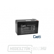 12V 7.0Ah Geti ólom-sav akkumulátor (csatlakozó 6,35 mm) 12V 7.0Ah Geti ólom-sav akkumulátor (csatlakozó 6,35 mm) gallery main image