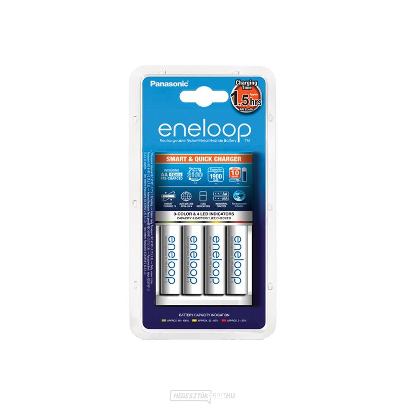 Töltő KJ55MCC40E 4xAA EELOOP PANASONIC Töltő KJ55MCC40E 4xAA EELOOP PANASONIC gallery main image