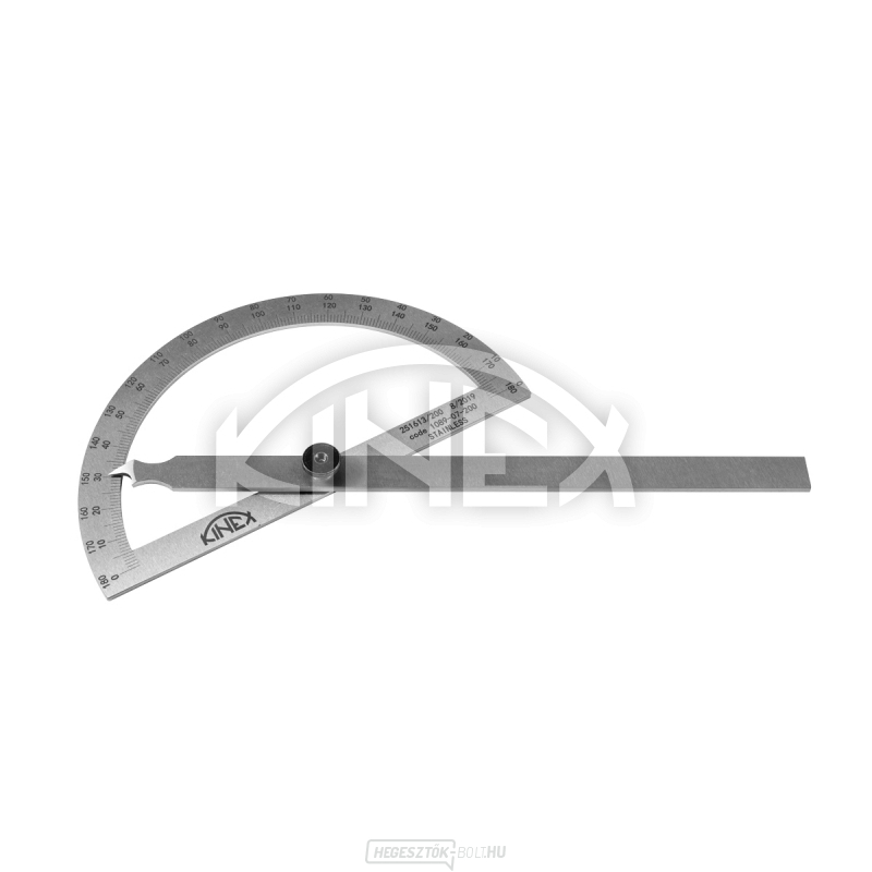Szögmérő KINEX, NEREZ, 0-180°, 315x650 mm, 315x650 mm
