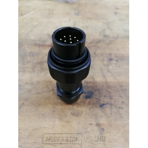 Csatlakozó - 12 tűs Makin hegesztőgépekhez Csatlakozó - 12 tűs Makin hegesztőgépekhez gallery main image