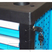 Szerelőkocsi szerszámokkal, 6 fiókkal, 168 darab - GEKO PREMIUM náhled