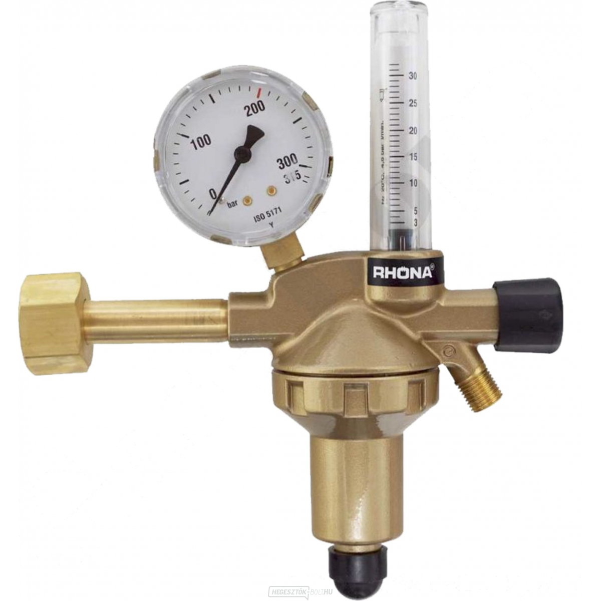 Nyomáscsökkentő szelep GCE Dincontrol 200/30 l - áramlásmérő