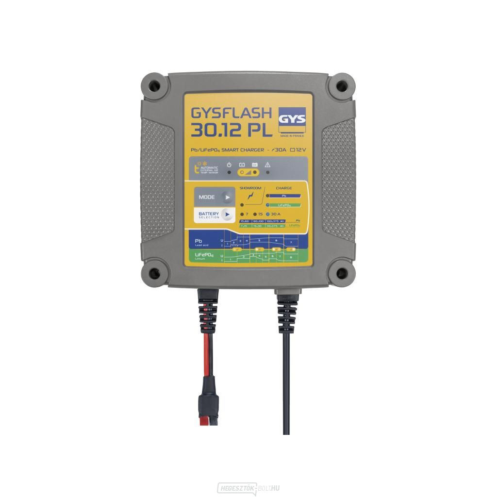 Autós akkumulátortöltő GYS GYSFLASH 30.12 PL