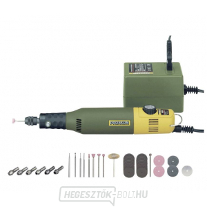 Proxxon Micromot 60/E modell fúró- és marókészlet, 34 darab, tokkal együtt gallery main image