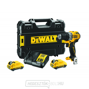 Akkus akkus fúrócsavarozó DeWalt 12V 2.0Ah DCD701D2