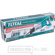 Farokfűrész, 20V Li-ion, 2000mAh, 2db fűrészlap, akkumulátor és töltő nélkül Előnézet 