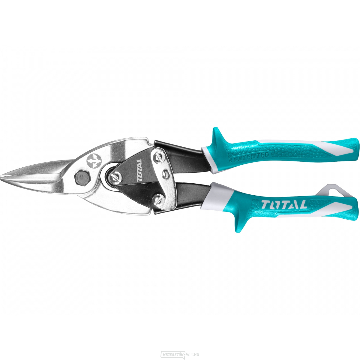 Lemezvágó olló, 250mm, egyenes