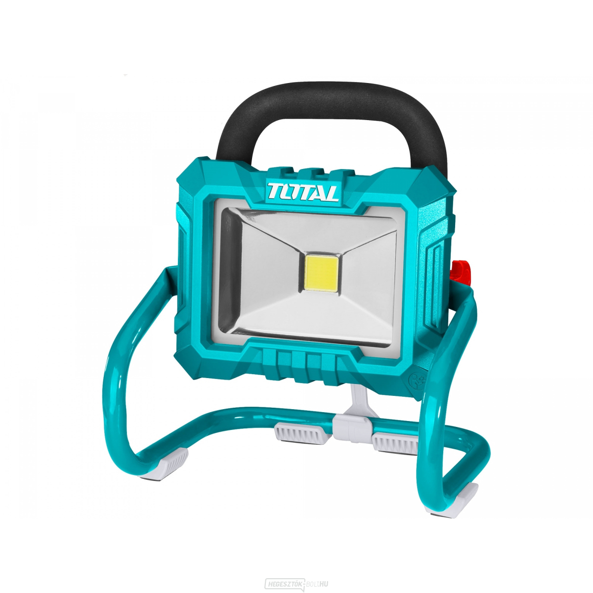 Hordozható munkalámpa talppal, 20V Li-ion, 2000mAh, LED, 20W, akkumulátor és töltő nélkül