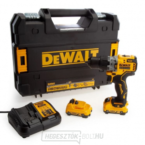 DCD706D2 DEWALT AKKUMULÁTOROS ÜTVEFÚRÓ 12V 2,0AH LI-ION 12V gallery main image