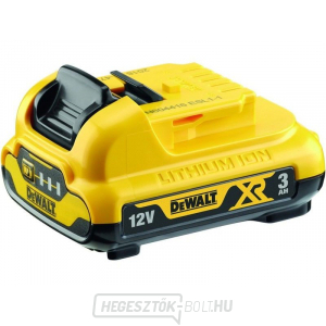 DCB124 DEWALT AKKUMULÁTOR 12V XR 3,0AH LI-ION DUGASZOLHATÓ AKKUMULÁTOR 12V XR 3,0AH