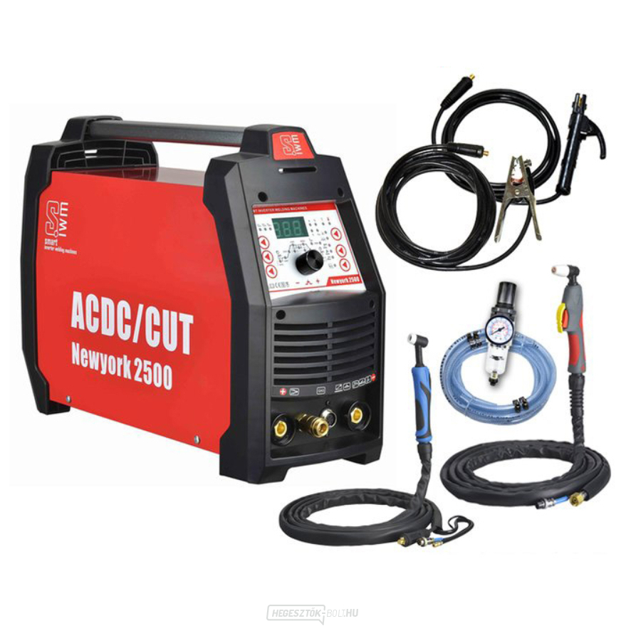 VECTOR NewYork 2500 AC/DC PLASMA hegesztőkábelek, TIG fáklya, PLASMA fáklya