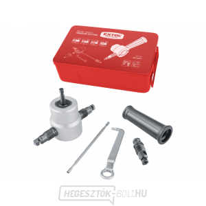 Fúrófelszerelés fémlemezek vágásához, kétoldalas Fúrófelszerelés fémlemezek vágásához, kétoldalas gallery main image