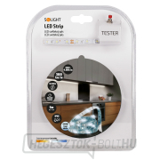 Solight LED fényszalag tesztelővel, 5m, készlet 12V-os adapterrel, 4,8W/m, IP65, hideg fehér náhled