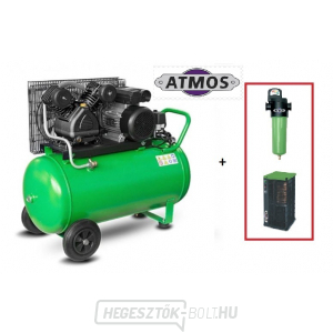 Compressor Atmos Perfect line 3/200X SF Ipari szűrő (F02) Kondenzációs szárító (AHD31)