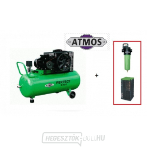 Compressor Atmos Perfect 3/150 SF Ipari szűrő (F02) Kondenzációs szárító (AHD31)