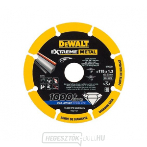 EXTREME METAL Gyémántcsiszoló korong fémekhez, 115 x 22,23 mm, EXTREME METAL Gyémántcsiszoló korong fémekhez, 115 x 22,23 mm, gallery main image