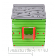 STARPLAST Varázslatos ház szürke/zöld náhled