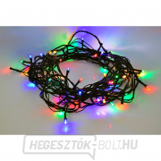 Solight LED kültéri karácsonyi lánc, 200 LED, 20m, 5m vezeték, 8 funkció, időzítő, IP44, több színű Előnézet 