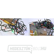 Solight LED kültéri karácsonyi lánc, 200 LED, 20m, 5m vezeték, 8 funkció, időzítő, IP44, több színű Előnézet 