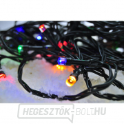 Solight LED kültéri karácsonyi lánc, 100 LED, 10m, 3m vezeték, 8 funkció, időzítő, IP44, több színű gallery main image