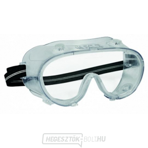HOXTON védőszemüveg lapos lencsével (átlátszó)