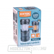 Teleszkópos LED lámpa, 75lm/láng Teleszkópos LED lámpa, 75lm/láng náhled