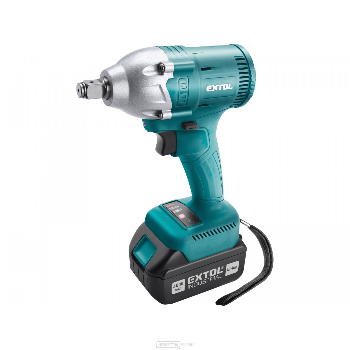 Akkus ütvecsavarozó Extol 1/2", kefe nélküli, 18V Li-ion, 2x4000mAh