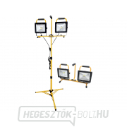 LED reflektor, 2x2400lm, állvánnyal 168cm LED reflektor, 2x2400lm, állvánnyal 168cm gallery main image