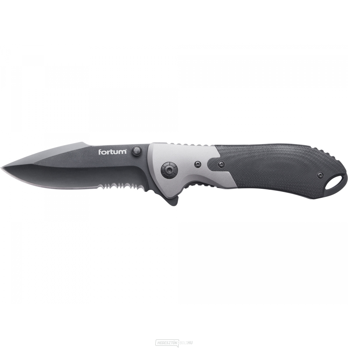 Összecsukható kés, rozsdamentes acél, 207/120mm