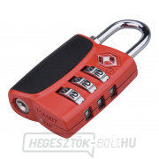 TSA kombinációs zár háromjegyű kóddal, 61x32x 14mm vastagságú TSA kombinációs zár háromjegyű kóddal, 61x32x 14mm vastagságú gallery main image