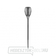 LED-es zseblámpa lánggal, 79cm, napelemes töltés, 35lm náhled