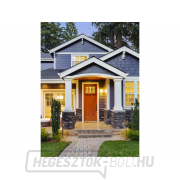 LED-es zseblámpa lánggal, 79cm, napelemes töltés, 35lm náhled