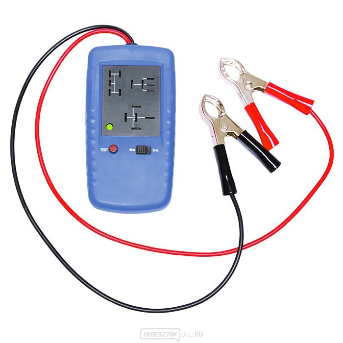Autóipari 12 V-os relé tesztelő HU31012