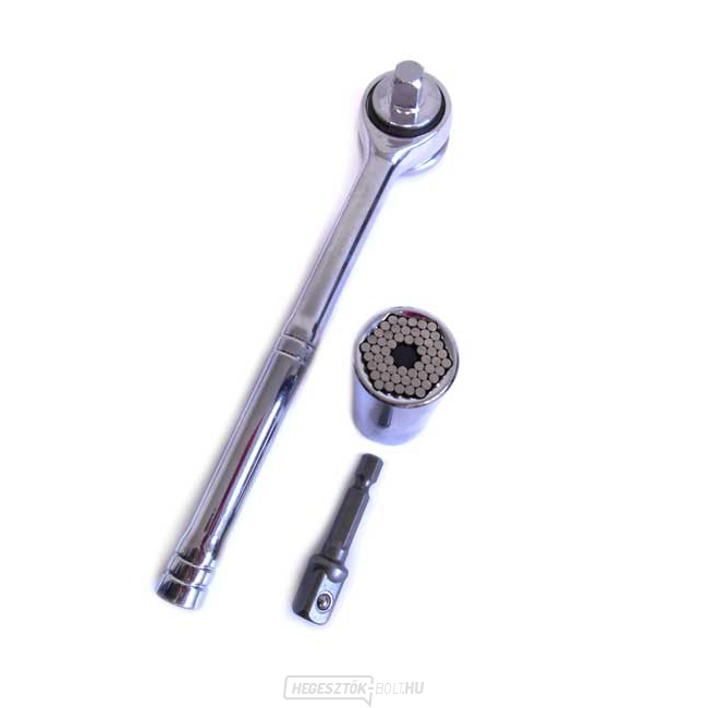 Univerzális dugókulcs racsnival 3/8" 7-19mm